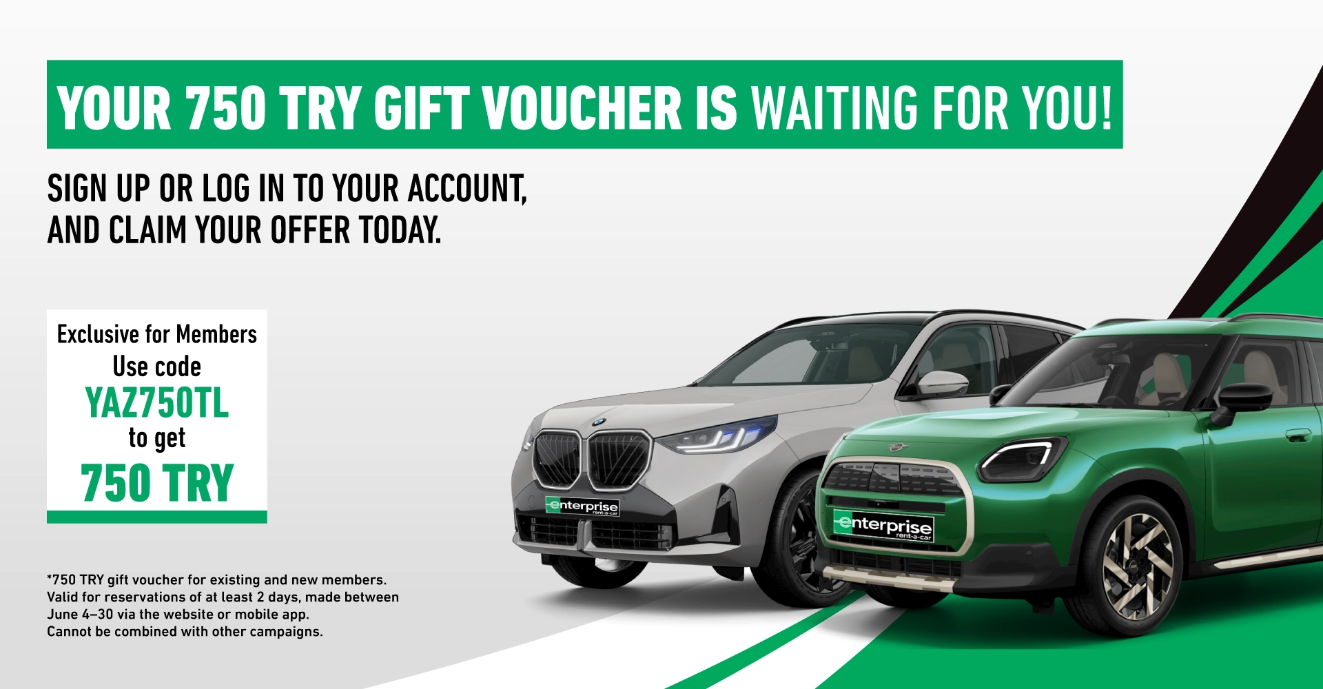 Enjoy a TRY 750 Discount Throughout June