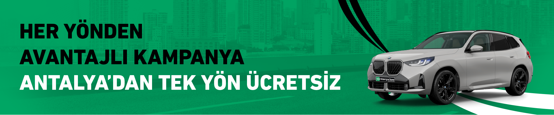 Antalya’dan tek yön, tamamen ücretsiz!