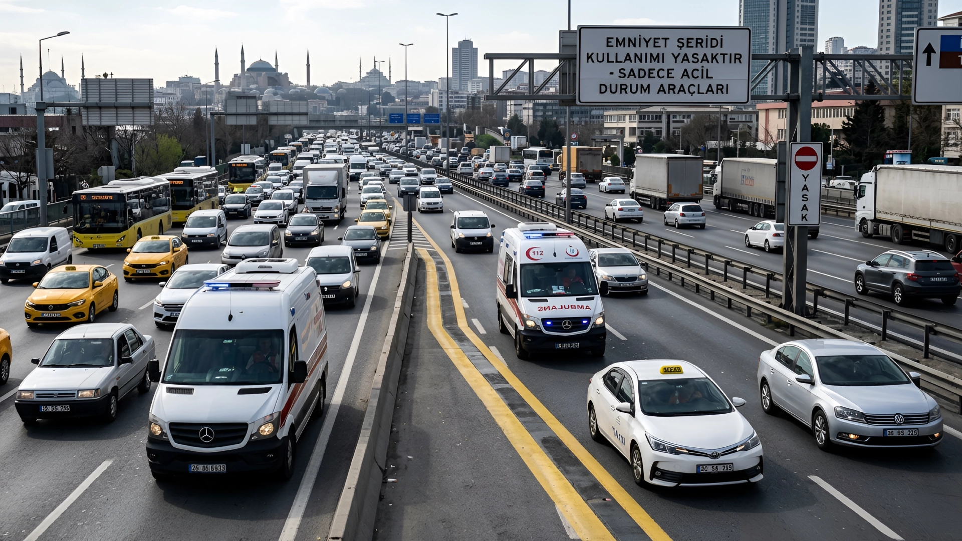Emniyet Şeridi Cezası 2026