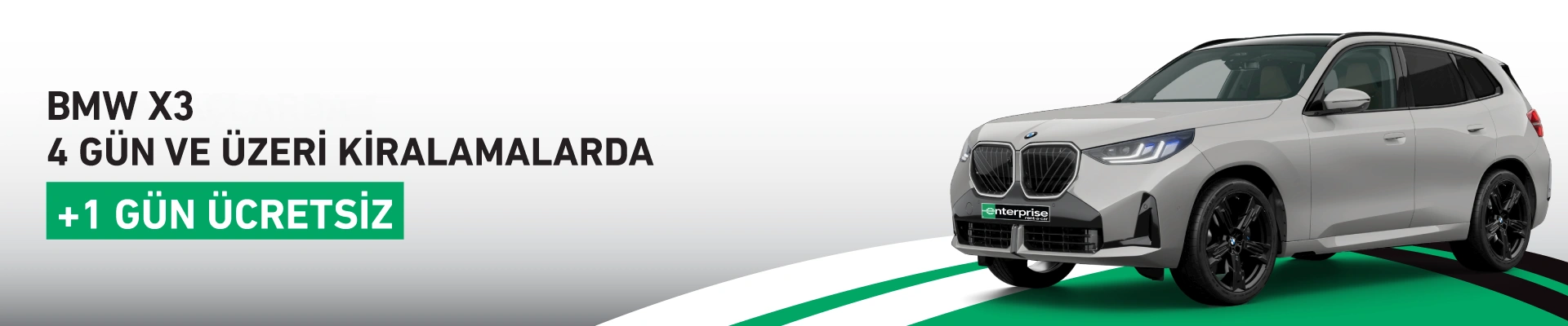 BMW X3 4 Gün ve Kiralamalarda +1 Gün Ücretsiz