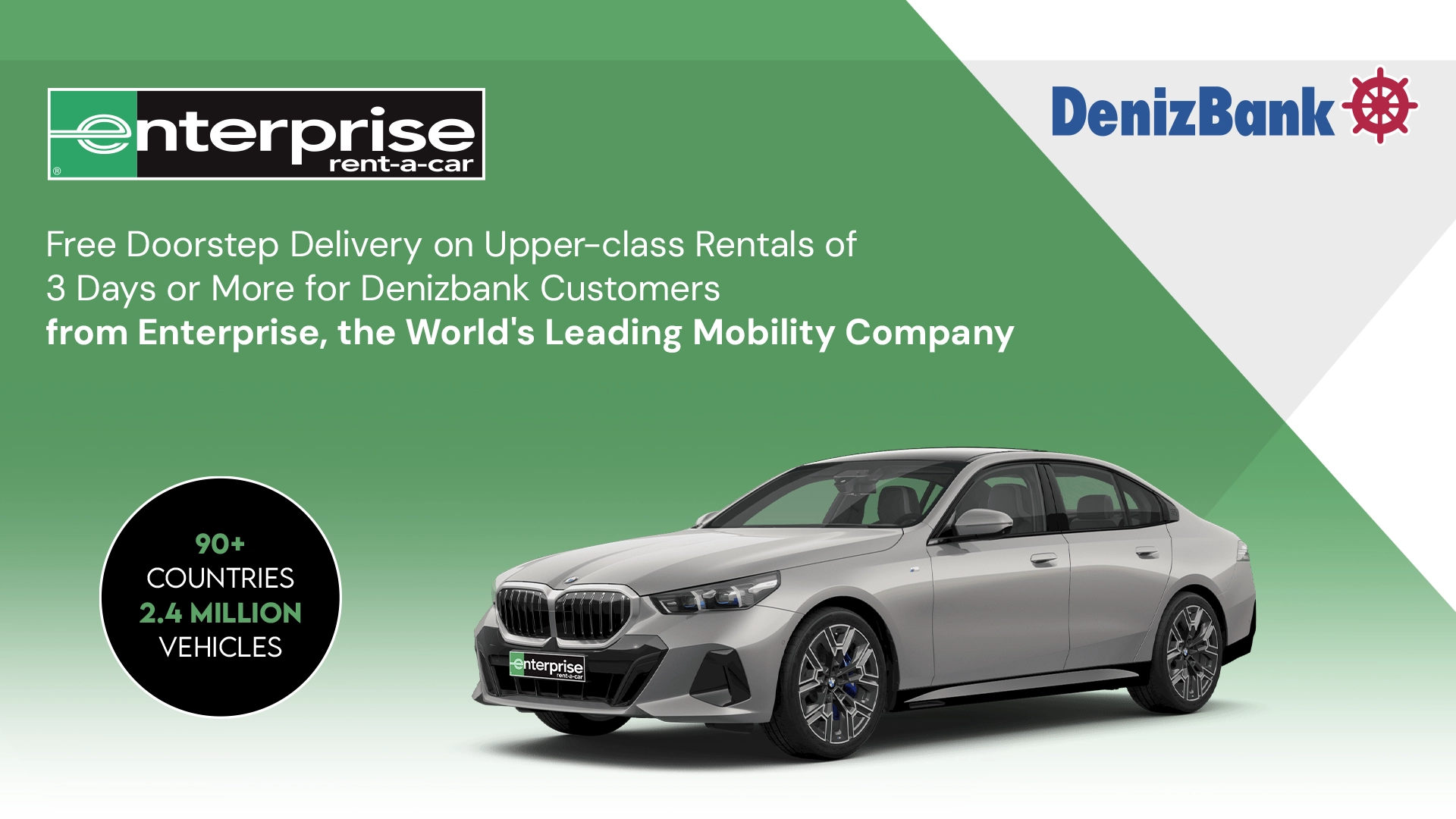 Don't Miss the Car Rental Advantages with Denizbank!