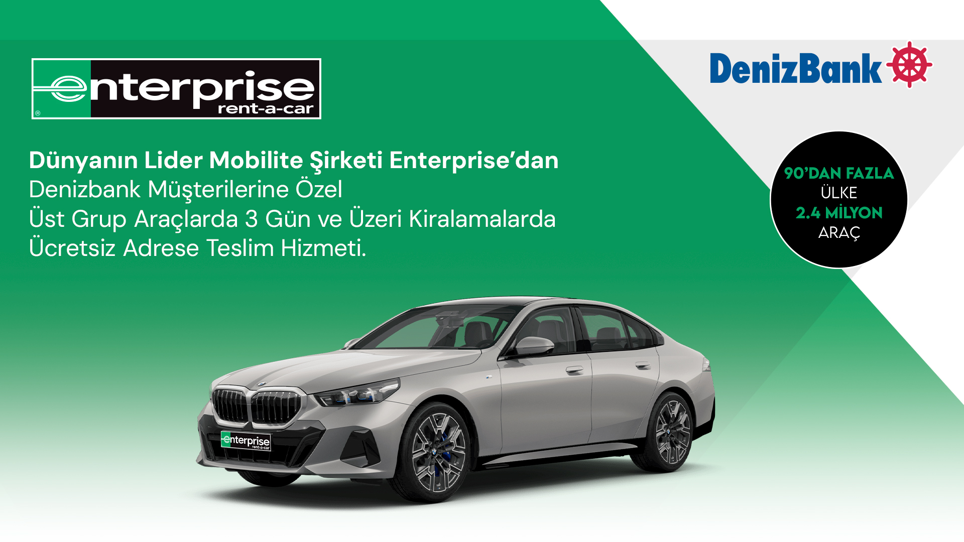 Don't Miss the Car Rental Advantages with Denizbank!