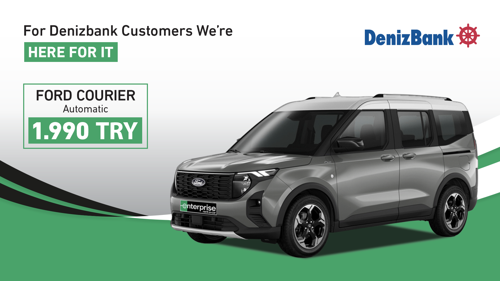 Don't Miss the Car Rental Advantages with Denizbank!