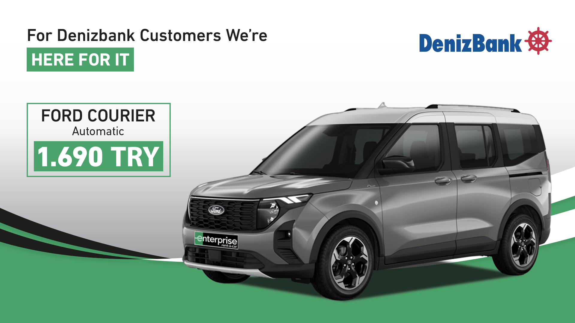 Don't Miss the Car Rental Advantages with Denizbank!