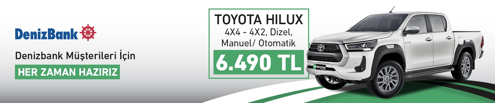 Denizbank ile Araç Kiralama Avantajlarını Kaçırmayın!