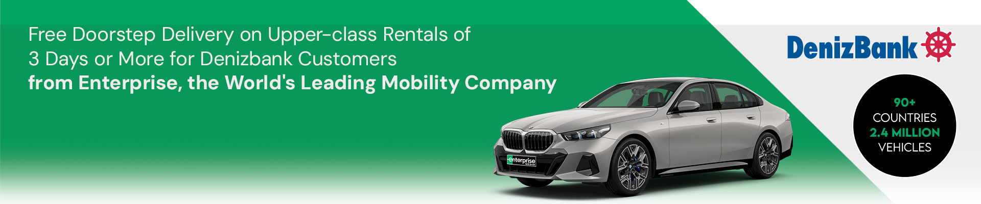 Don't Miss the Car Rental Advantages with Denizbank!