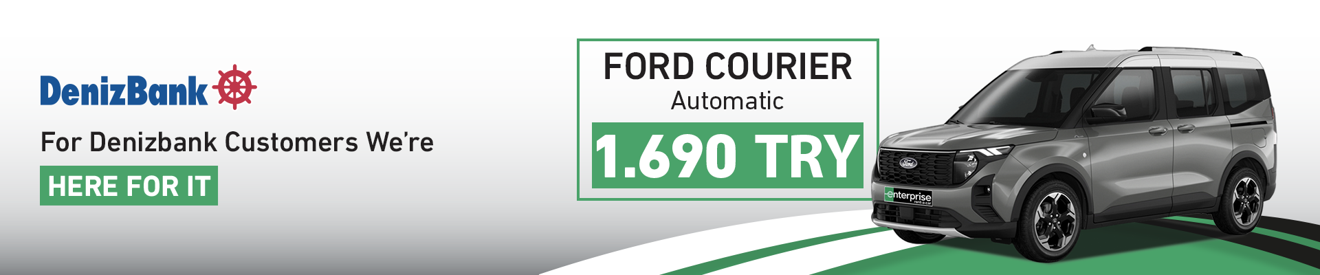 Don't Miss the Car Rental Advantages with Denizbank!