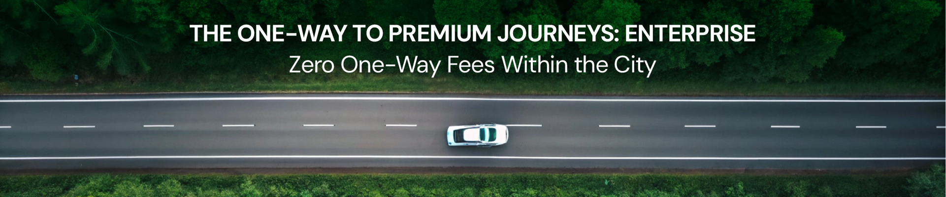 All one-way rentals within the city are free!