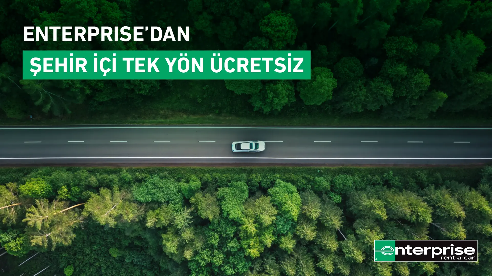 Tüm şehir içi tek yön kiralamalar ücretsiz!