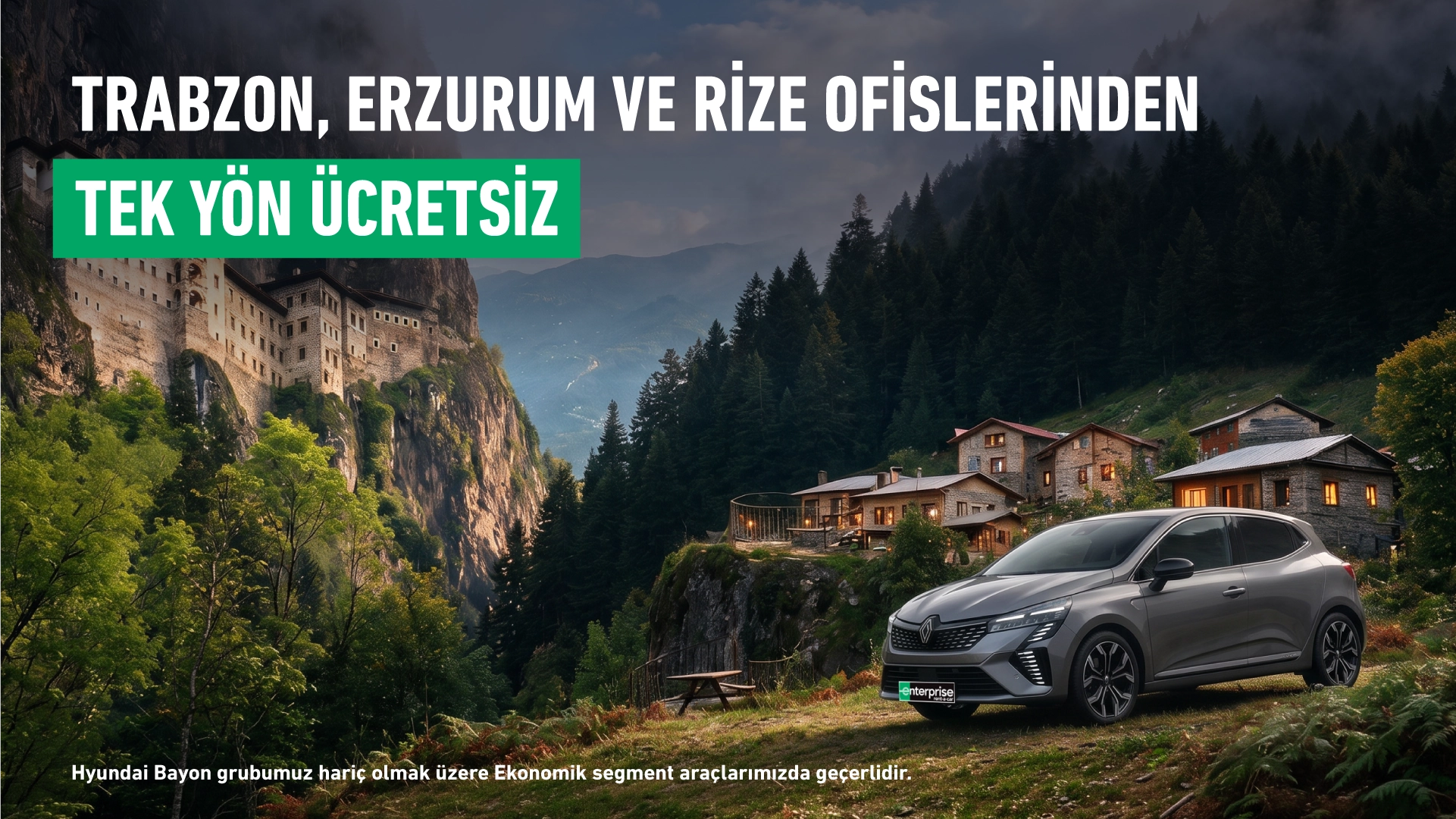 Trabzon, Erzurum ve Rize'den Al, Farklı Şehre Ücretsiz Bırak!