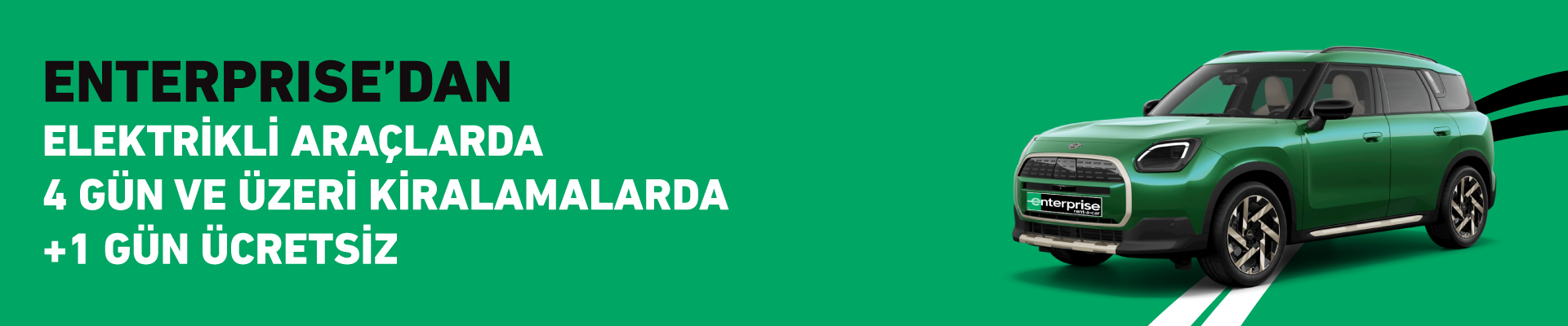 Elektrikli Araçlarda 4 Gün ve Kiralamalarda +1 Gün Ücretsiz