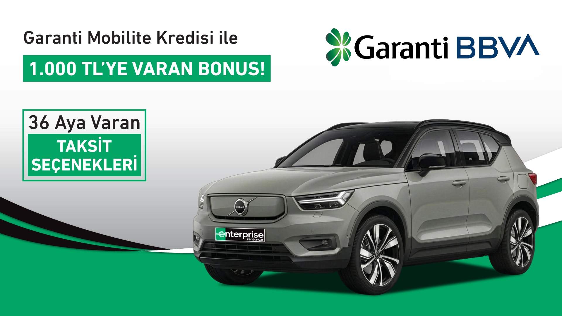 Garanti BBVA Instant Loan Bonus Offer at Enterprise!