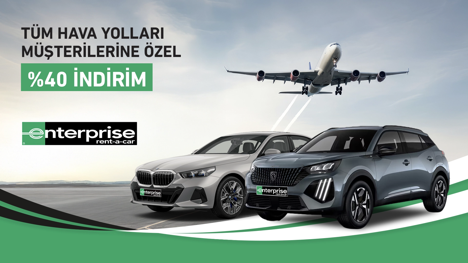 Tüm Hava Yolu Müşterilerine Özel Kampanya!