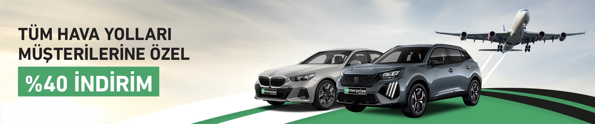 Tüm Hava Yolu Müşterilerine Özel Kampanya!