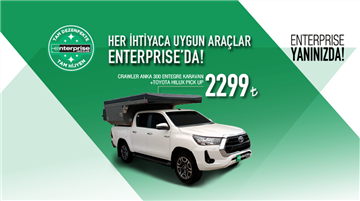 CRAWLER ANKA 300 ENTEGRE KARAVAN + TOYOTA HILUX 2299 TL