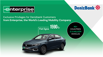 Don't Miss the Car Rental Advantages with Denizbank!