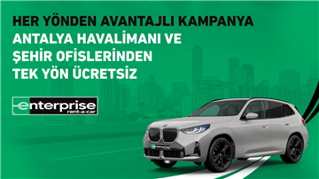 Antalya’dan tek yön, tamamen ücretsiz!