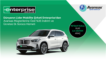 Enterprise'dan Avansas müşterilerine özel, çok avantajlı araçlar!