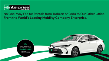 Pick up from Trabzon and Ordu, drop off at any city you want – One Way Free!