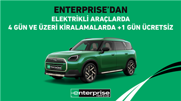 Elektrikli Araçlarda 4 Gün ve Kiralamalarda +1 Gün Ücretsiz