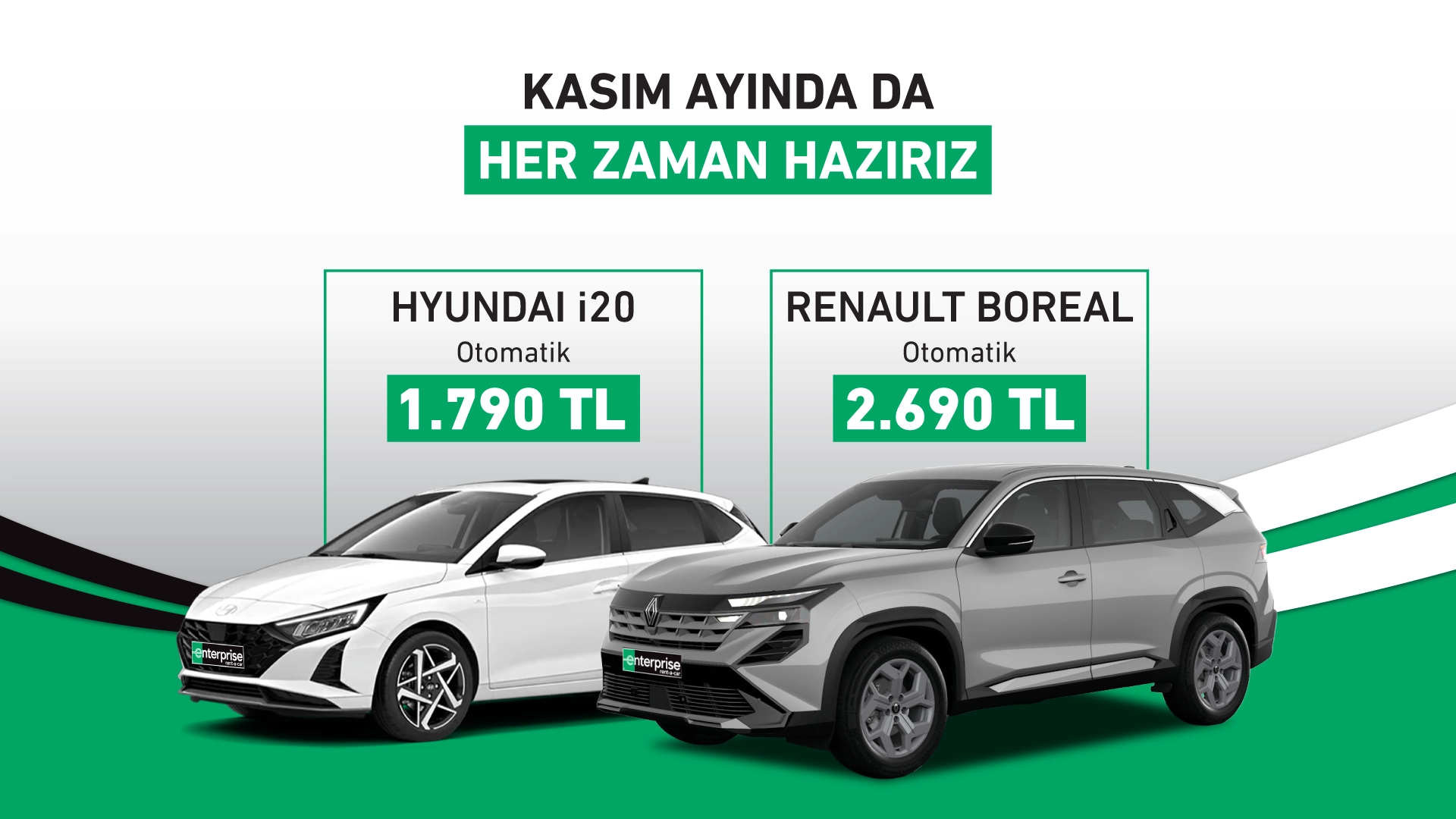 Enterprise Kasım Kampanyasını Sakın Kaçırmayın!