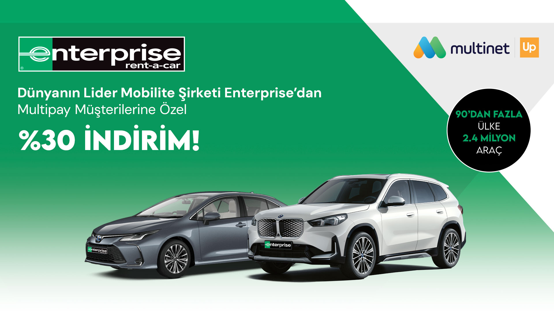 Multipay müşterilerine özel %30 indirim fırsatı! 