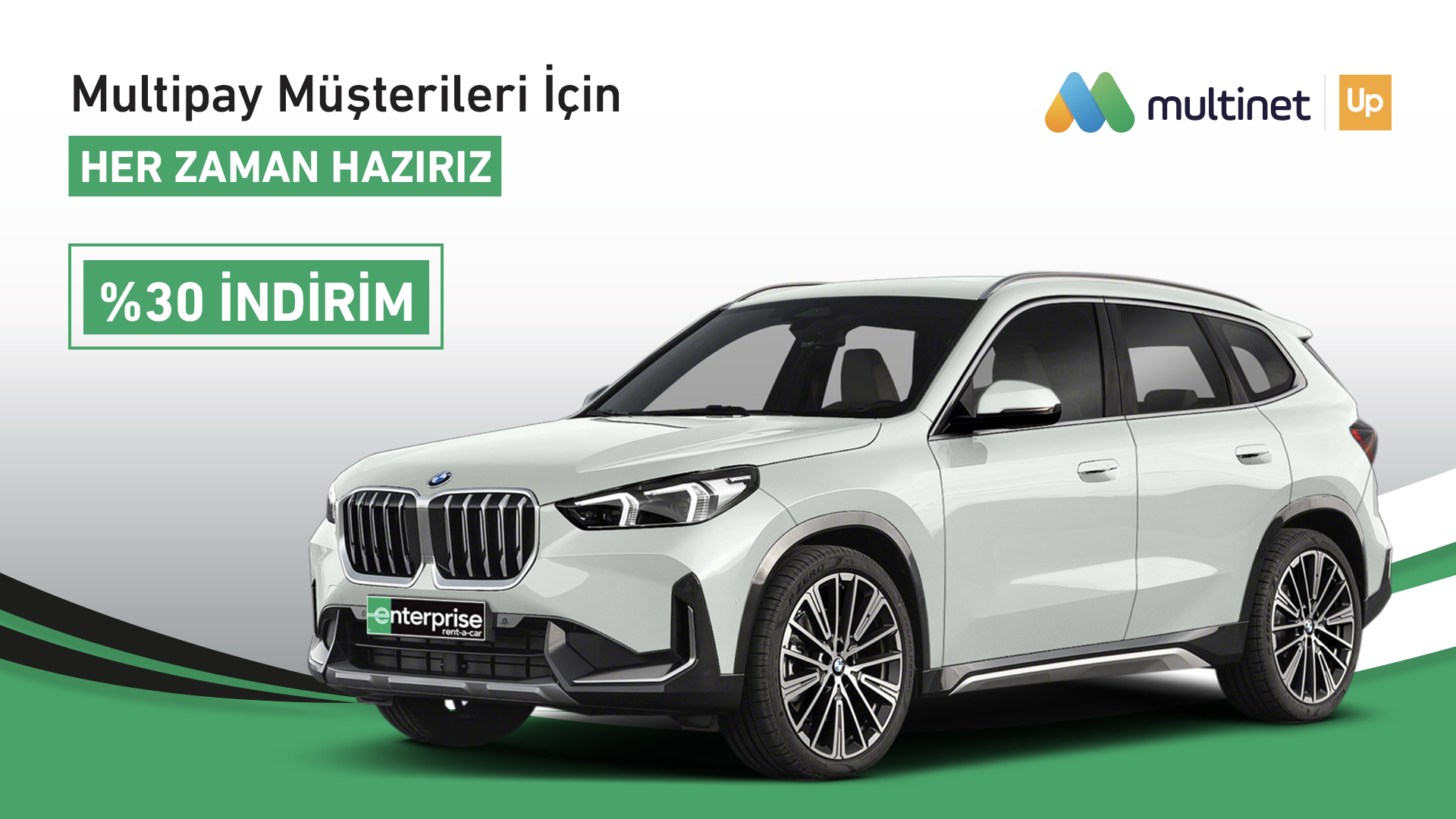 Multipay müşterilerine özel %30 indirim fırsatı! 