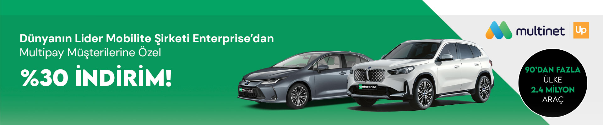 Multipay müşterilerine özel %30 indirim fırsatı!