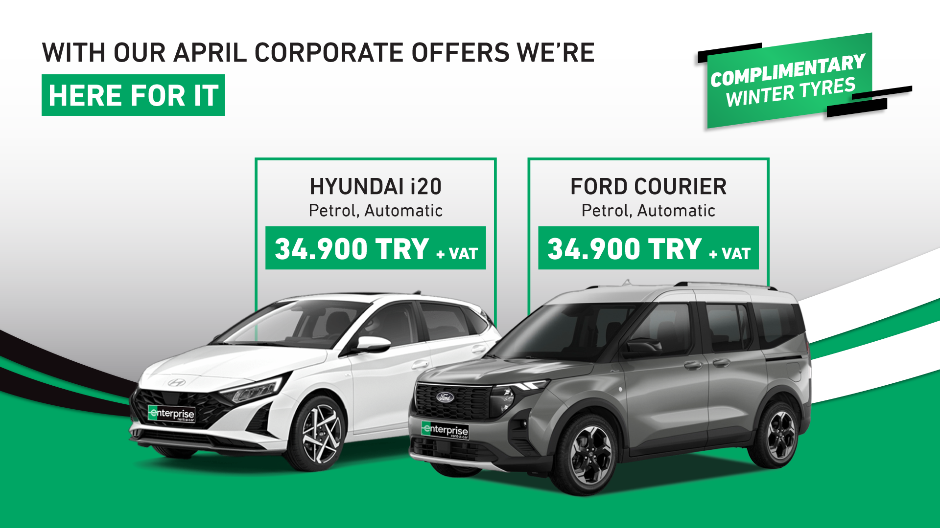 Advantageous Prices for Your Corporate Rentals!