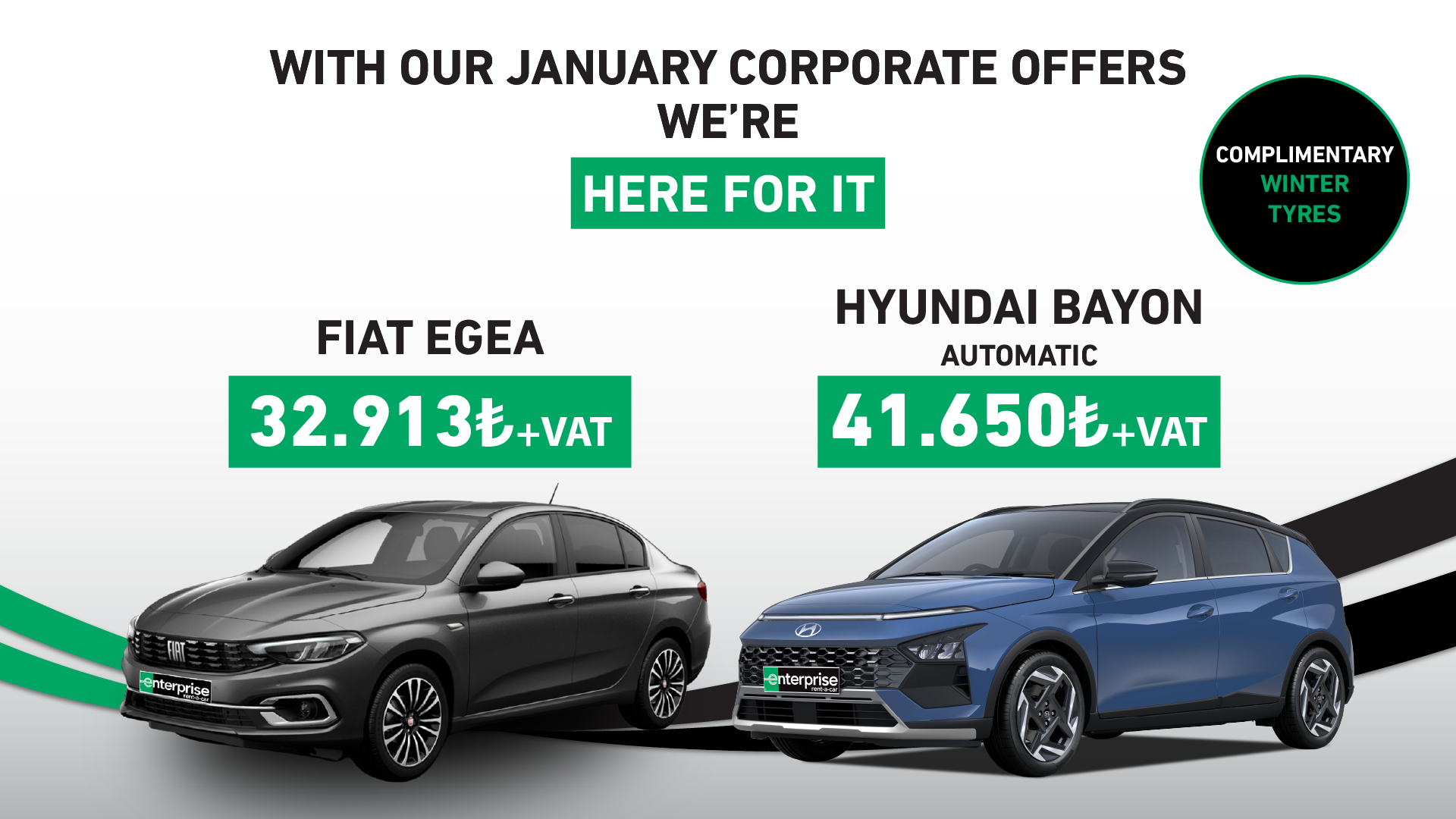 Advantageous Prices for Your Corporate Rentals!