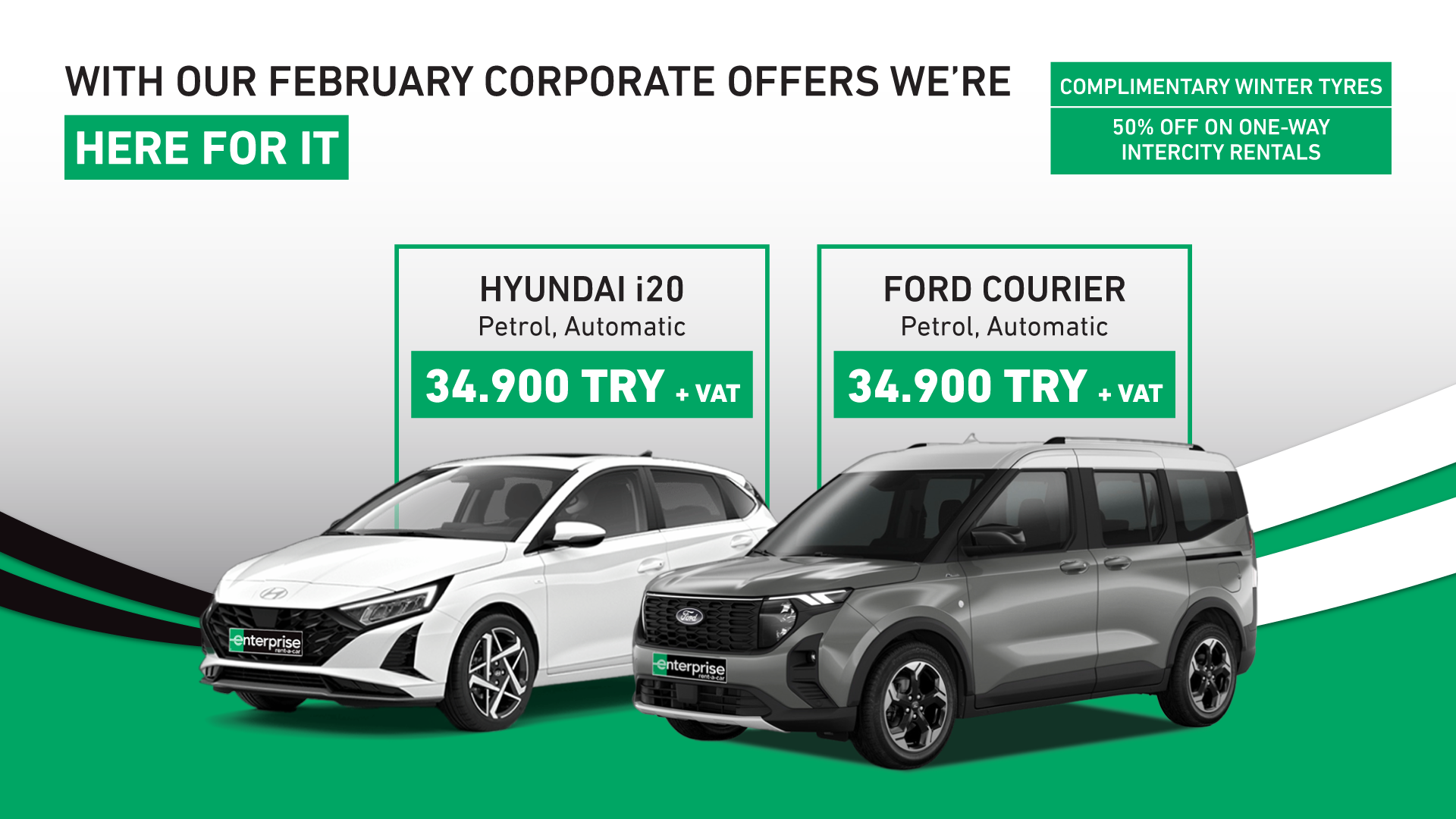 Advantageous Prices for Your Corporate Rentals!