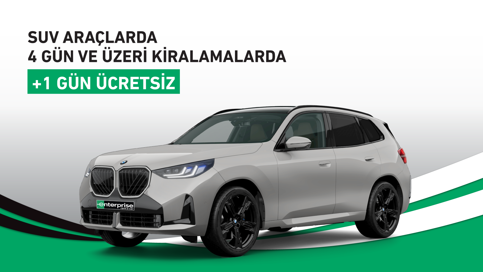 BMW X3 4 Gün ve Kiralamalarda +1 Gün Ücretsiz