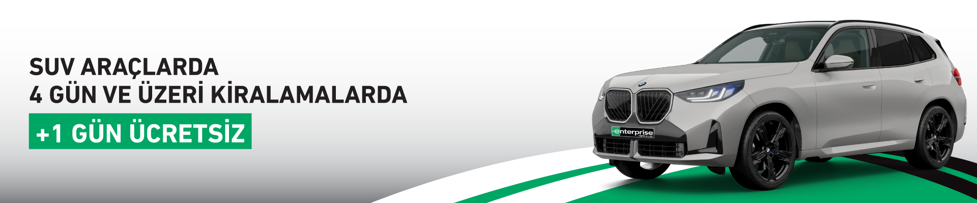 BMW X3 4 Gün ve Kiralamalarda +1 Gün Ücretsiz