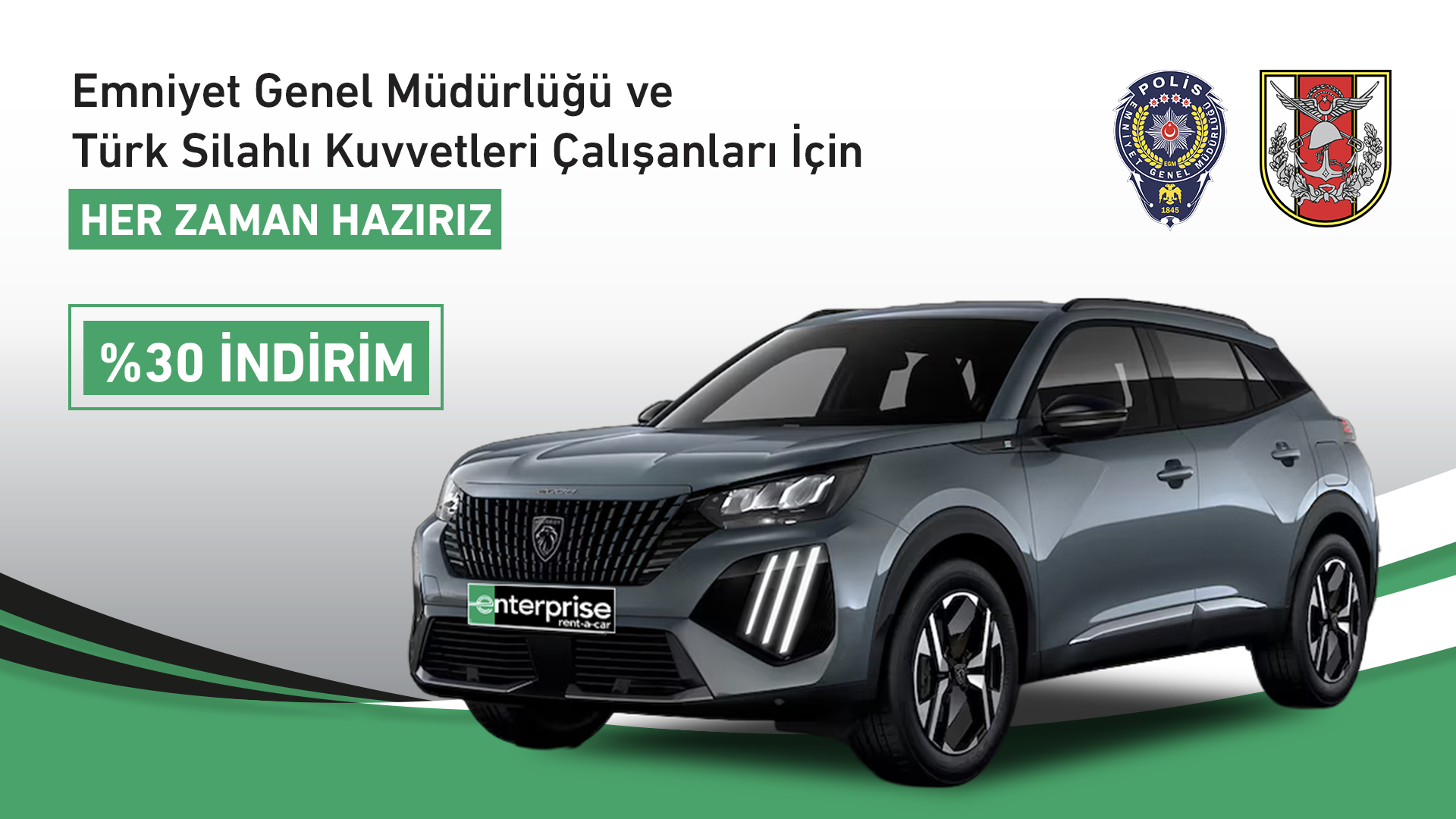 Polis Teşkilatı ve Türk Silahlı Kuvvetler Çalışanlarına Özel İndirim Fırsatları!