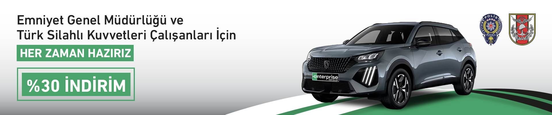 Polis Teşkilatı ve Türk Silahlı Kuvvetler Çalışanlarına Özel İndirim Fırsatları!