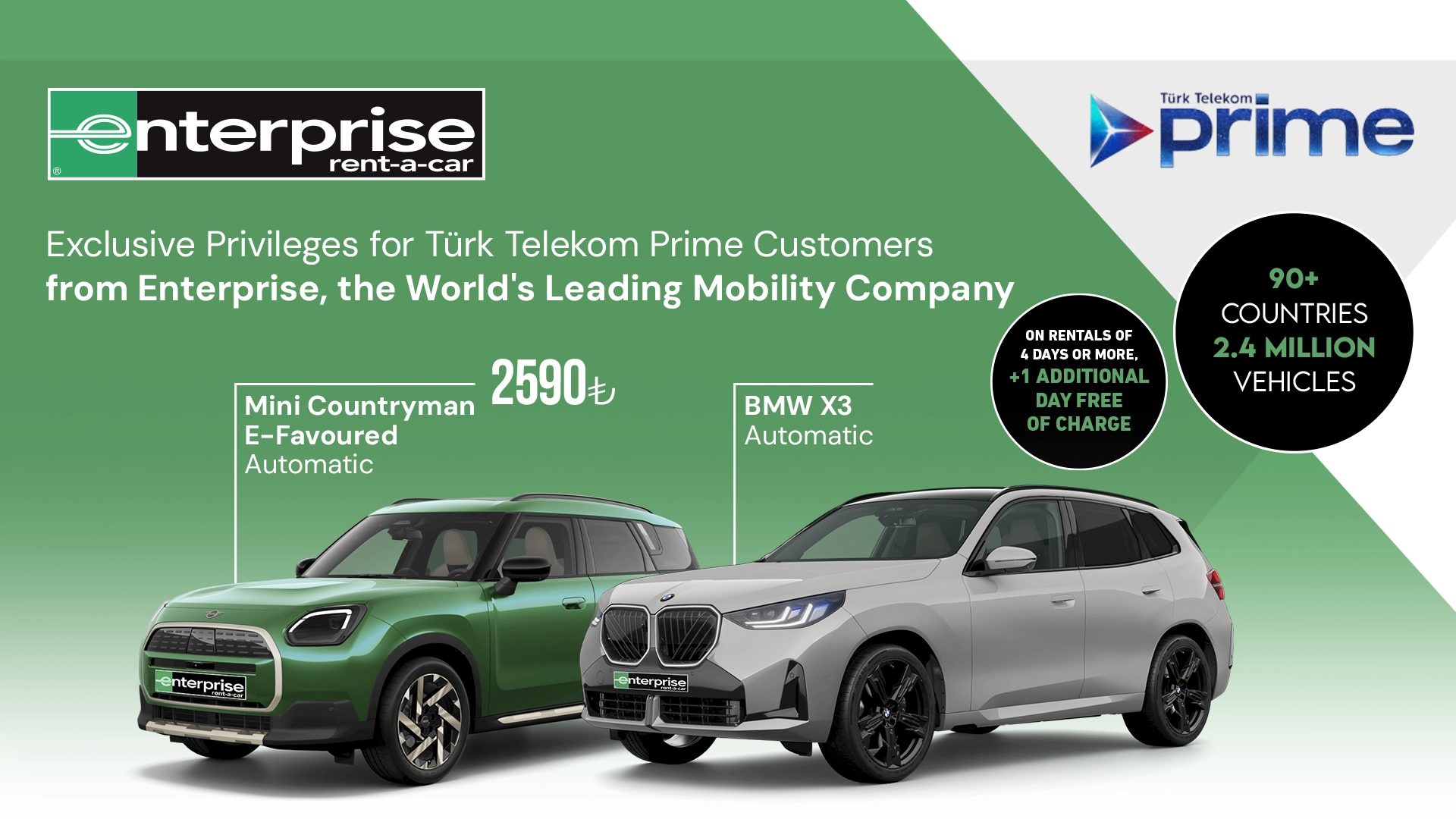 Special Deals for Türk Telekom Prime Customers!