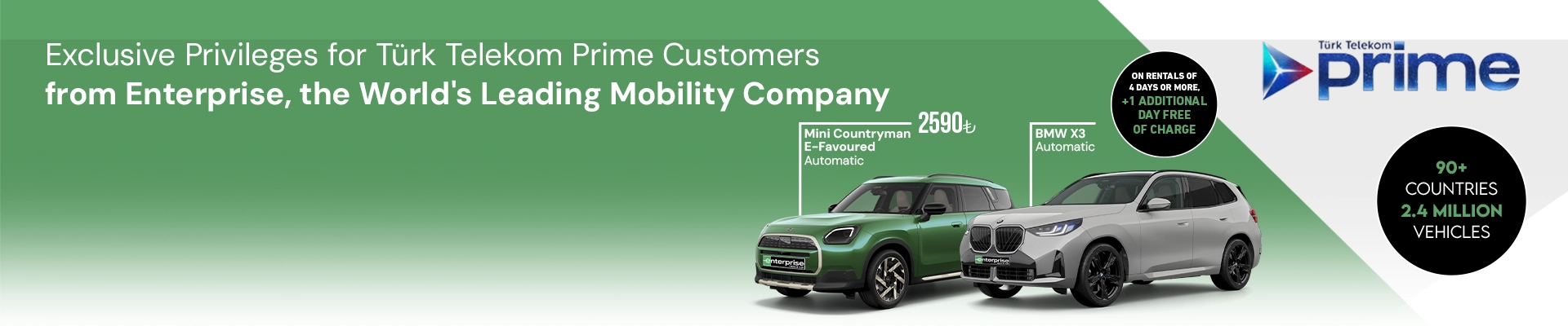 Special Deals for Türk Telekom Prime Customers!