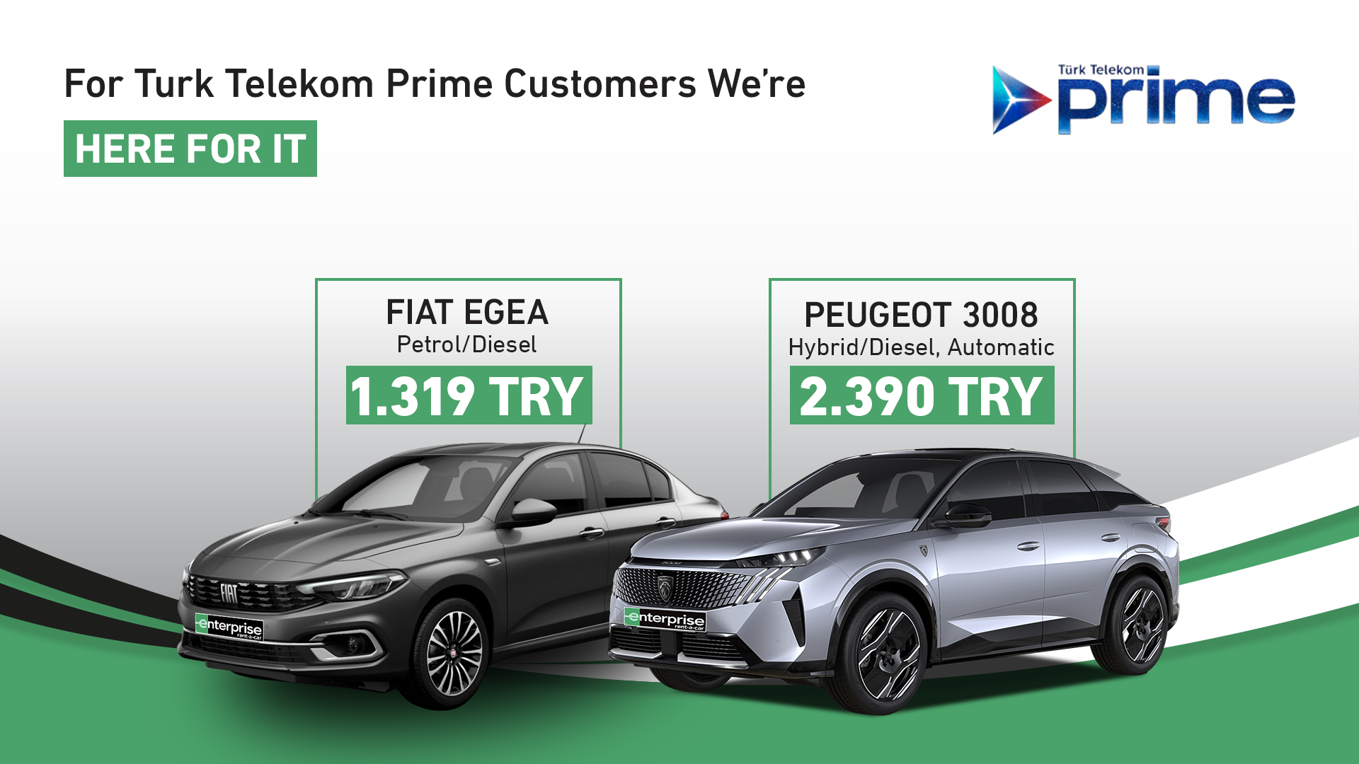 Special Deals for Türk Telekom Prime Customers!