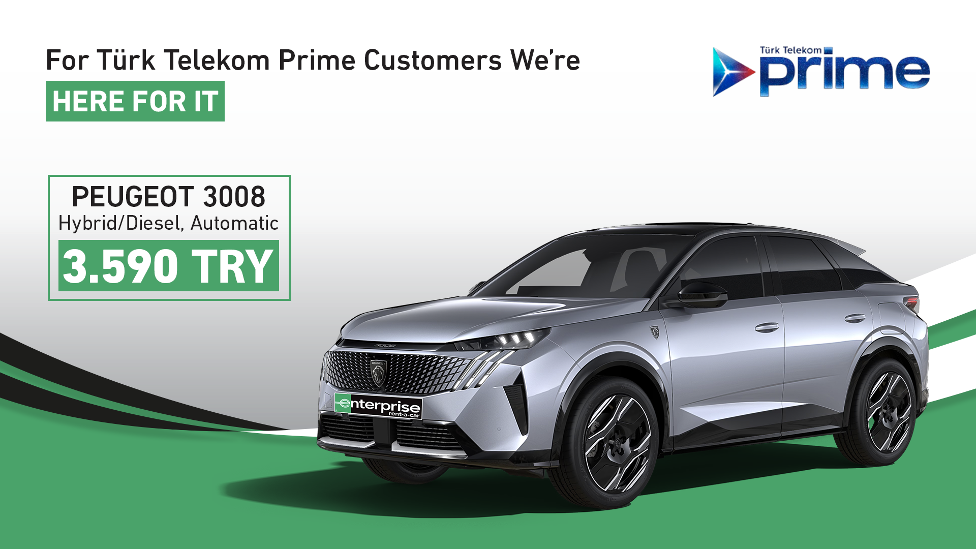 Special Deals for Türk Telekom Prime Customers!