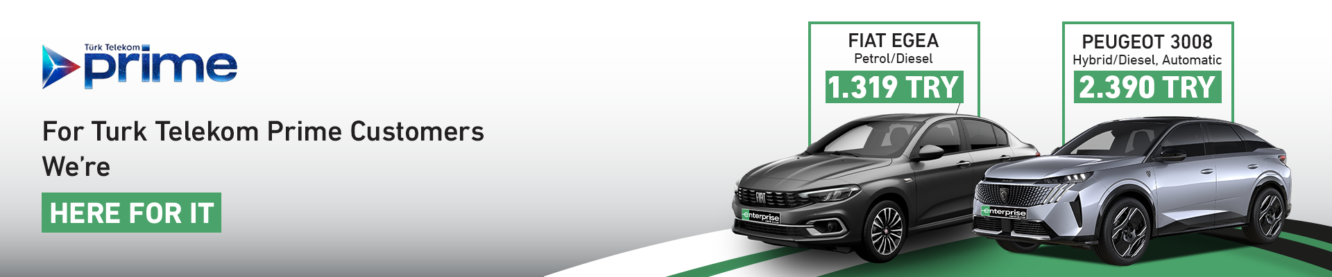 Special Deals for Türk Telekom Prime Customers!