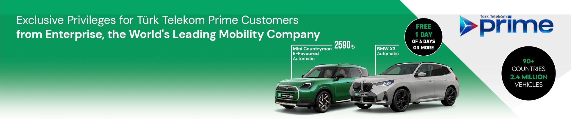 Special Deals for Türk Telekom Prime Customers!