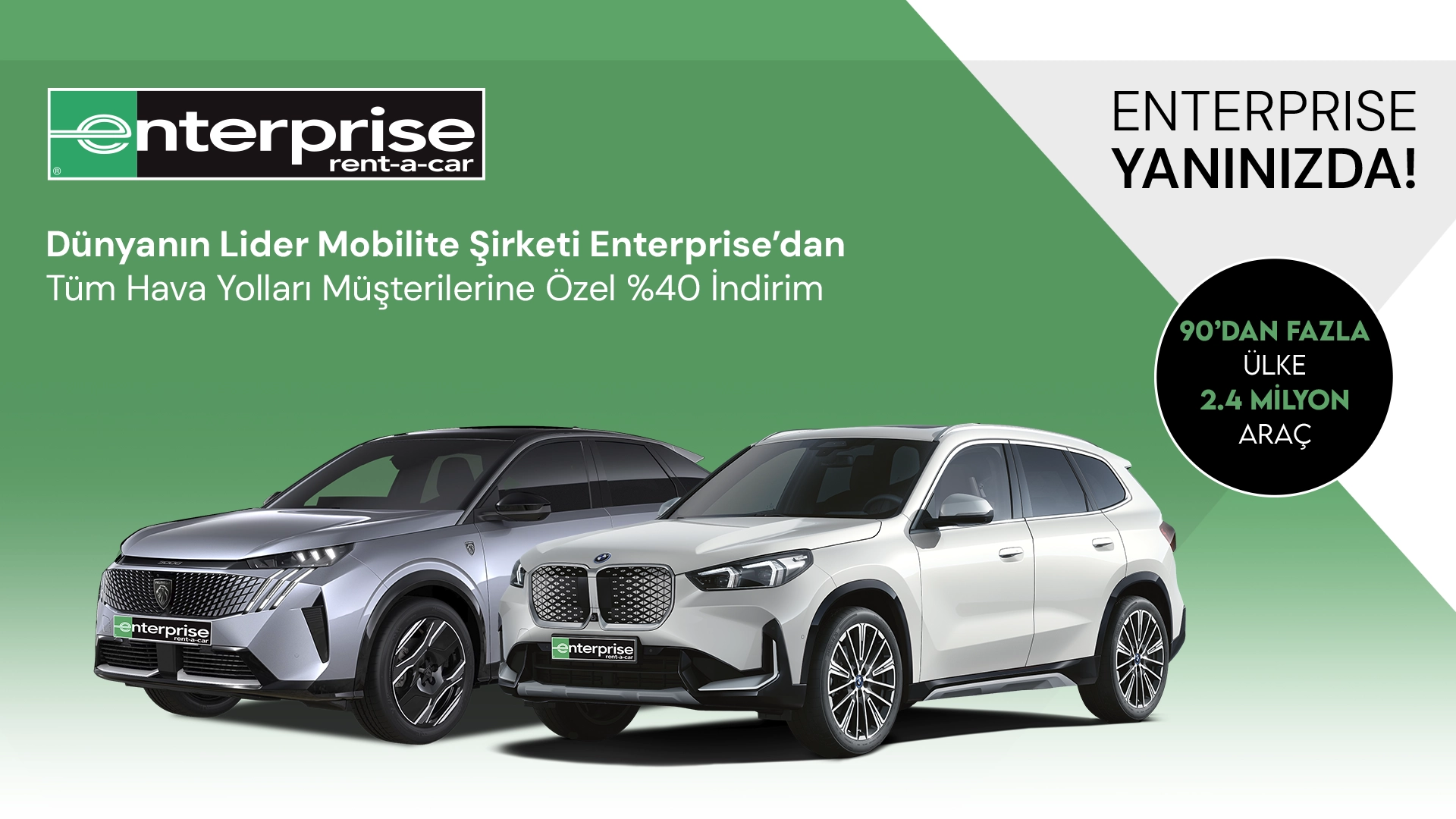 Tüm Hava Yolu Müşterilerine Özel Kampanya!