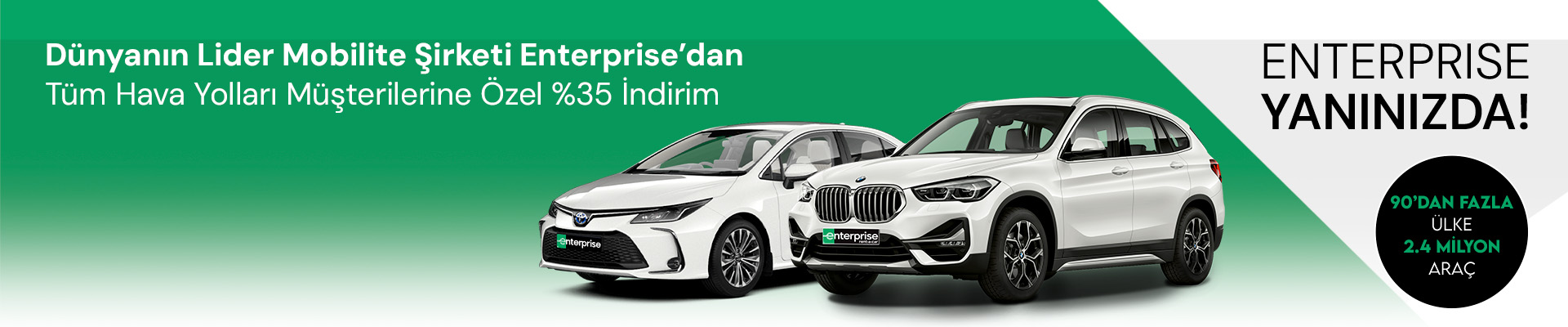 Tüm Hava Yolu Müşterilerine Özel Kampanya!