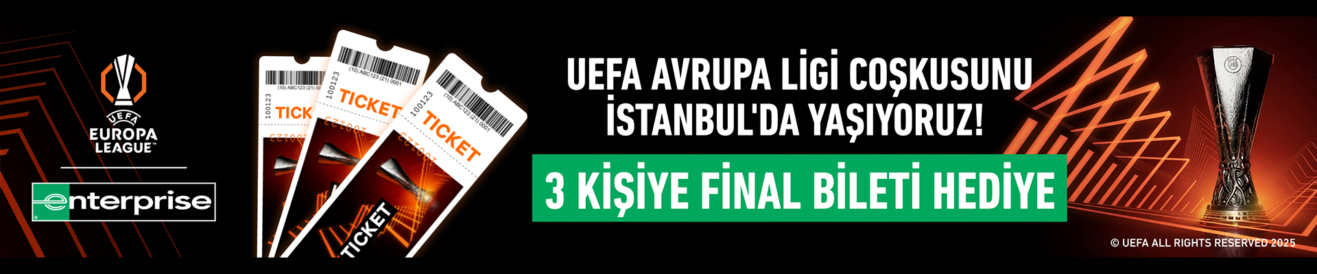 UEFA İstanbul Final Maç Bileti Yarışması