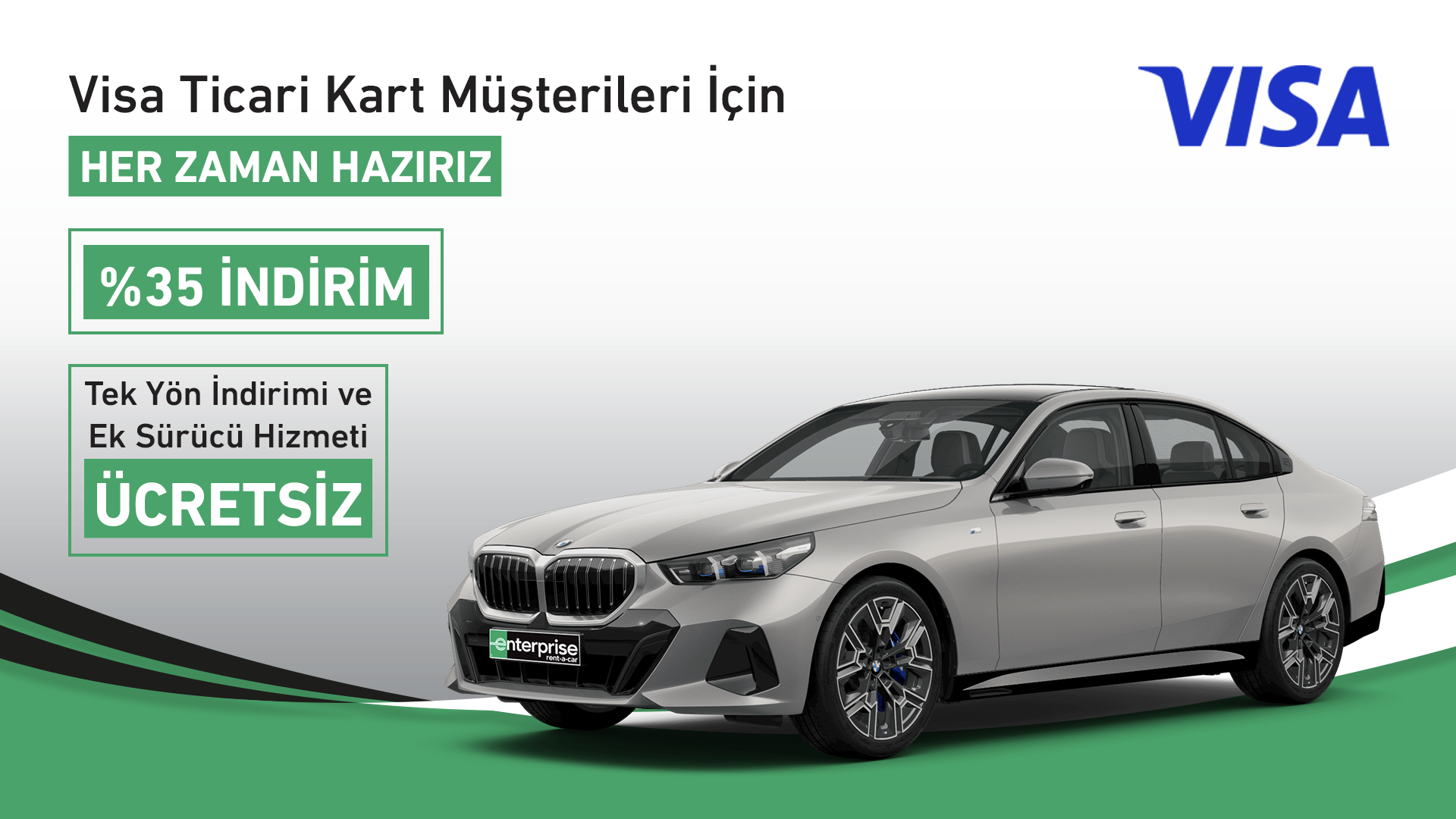 Visa Ticari Kart Müşterilerine Özel Fırsatlar!