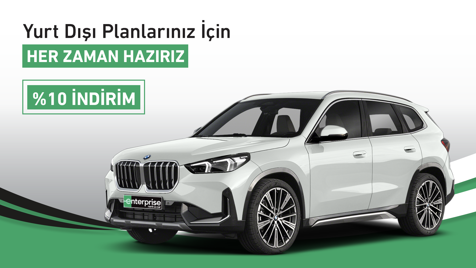 Yurtdışı Araç Kiralamalarınıza Özel %10 İndirim!