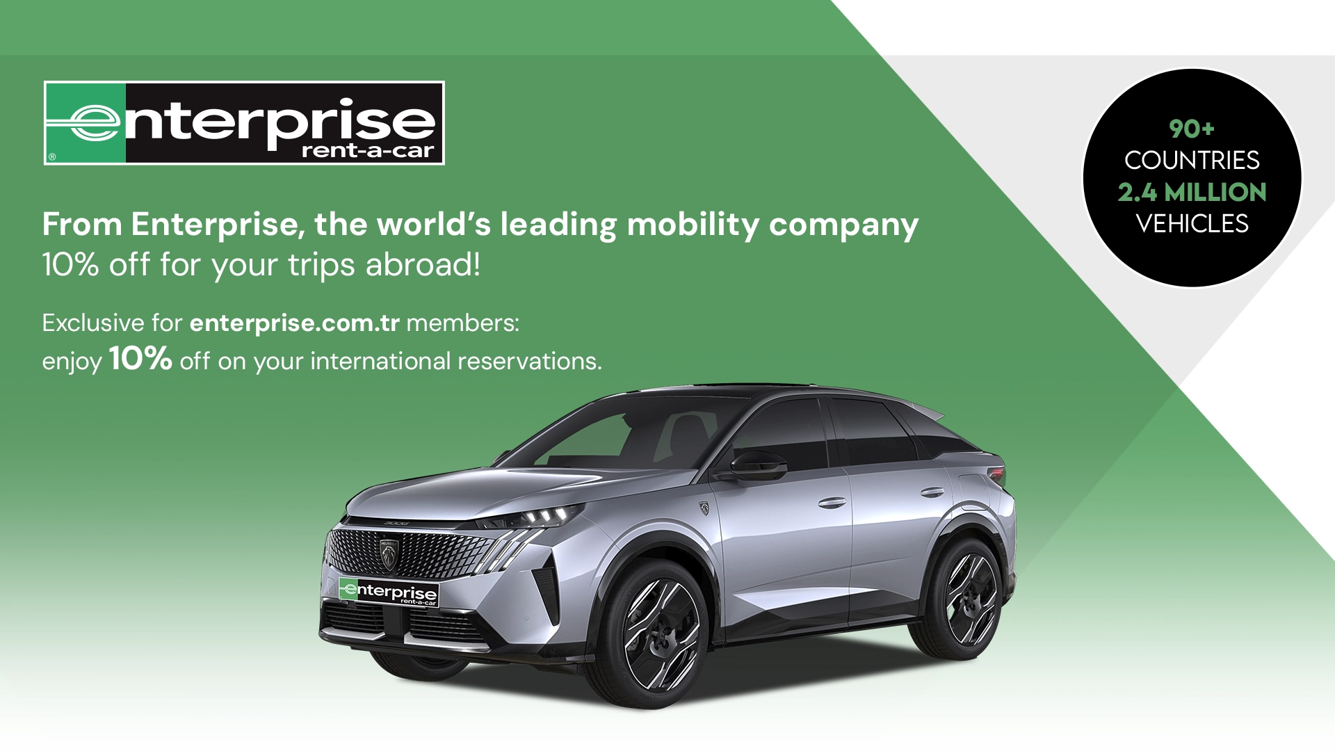 Exclusive 10% Discount on International Car Rentals! 