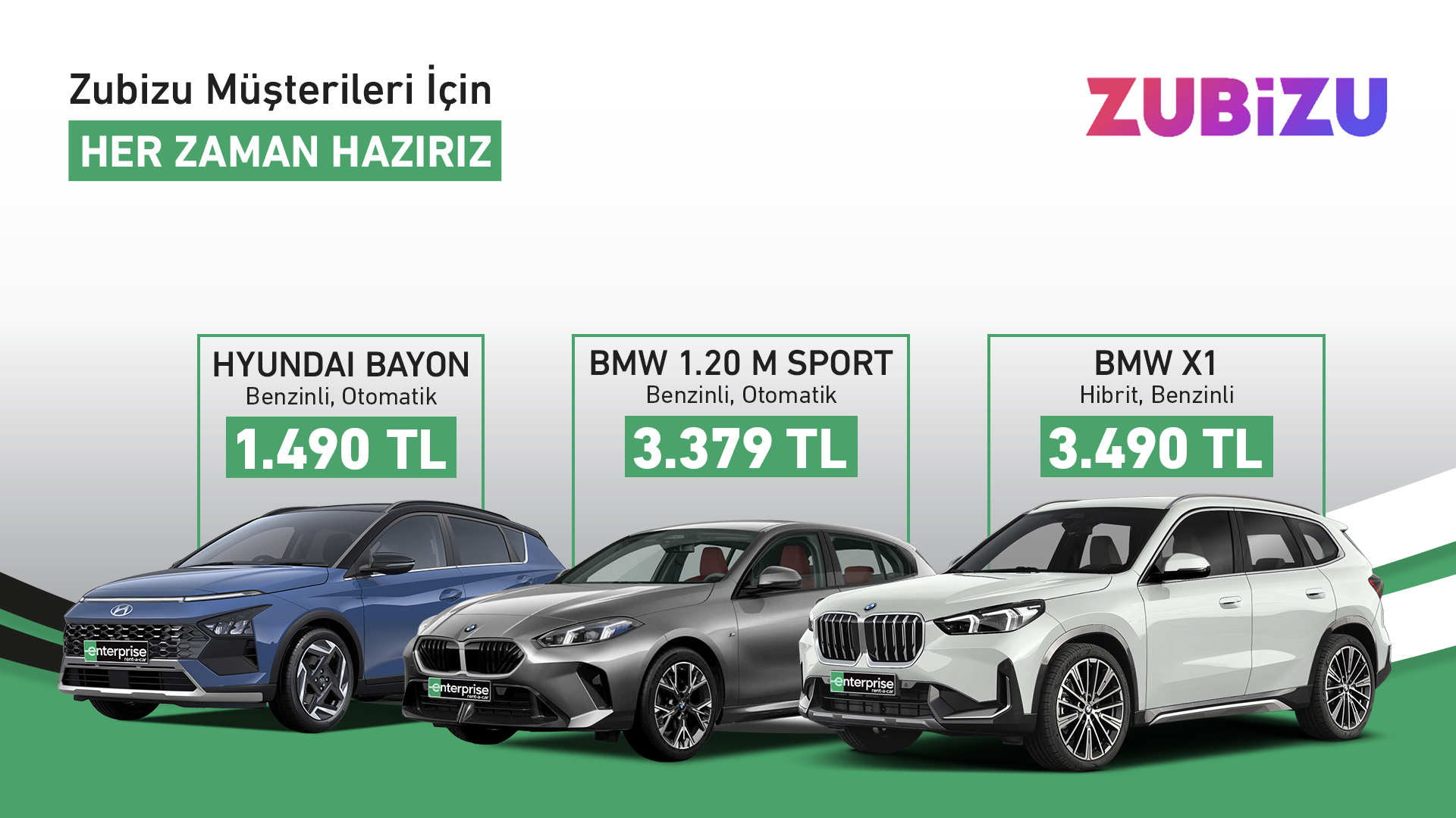 Zubizu Müşterilerine özel yıl boyunca indirim!