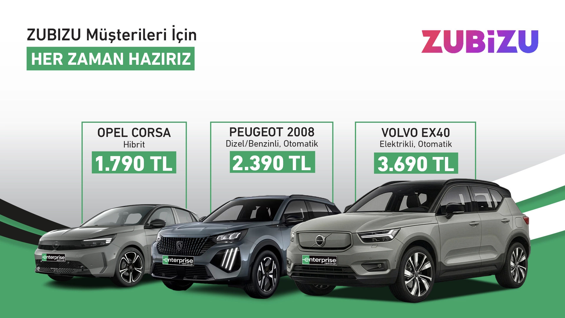 Zubizu Müşterilerine Özel Yıl Boyunca İndirim!