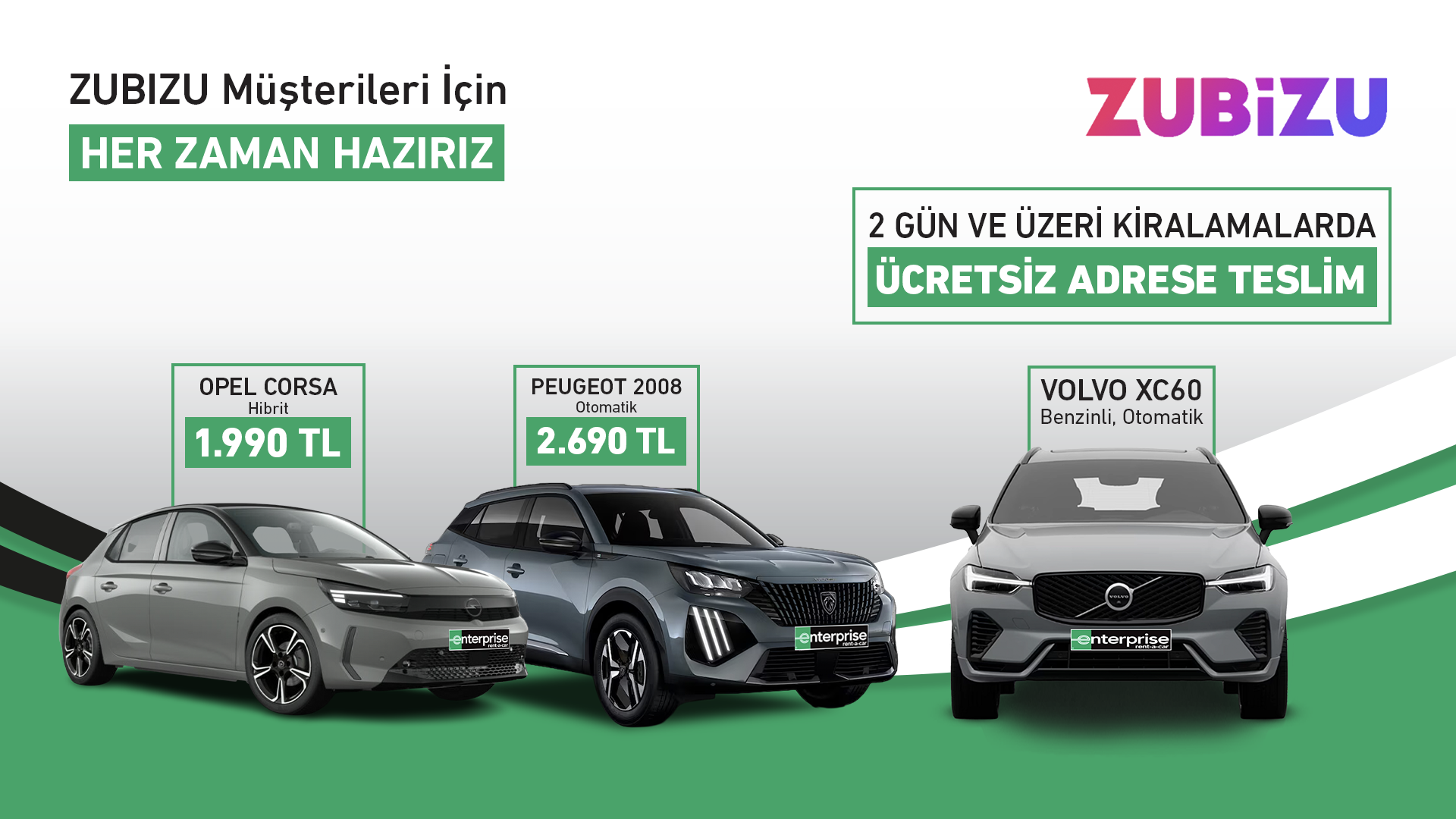 Zubizu Müşterilerine Özel Yıl Boyunca İndirim!